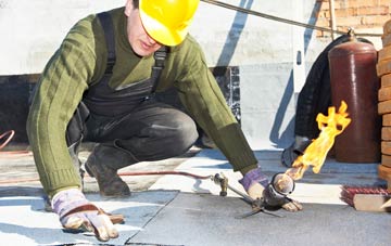 Hanningfields Green flat roof construction